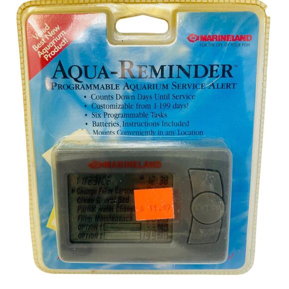 Other - Aqua Reminder Marineland Programmable Aquarium Fish Tank Service Alert